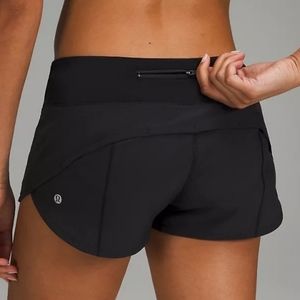 Lululemon Speed Up Short 2.5" Black